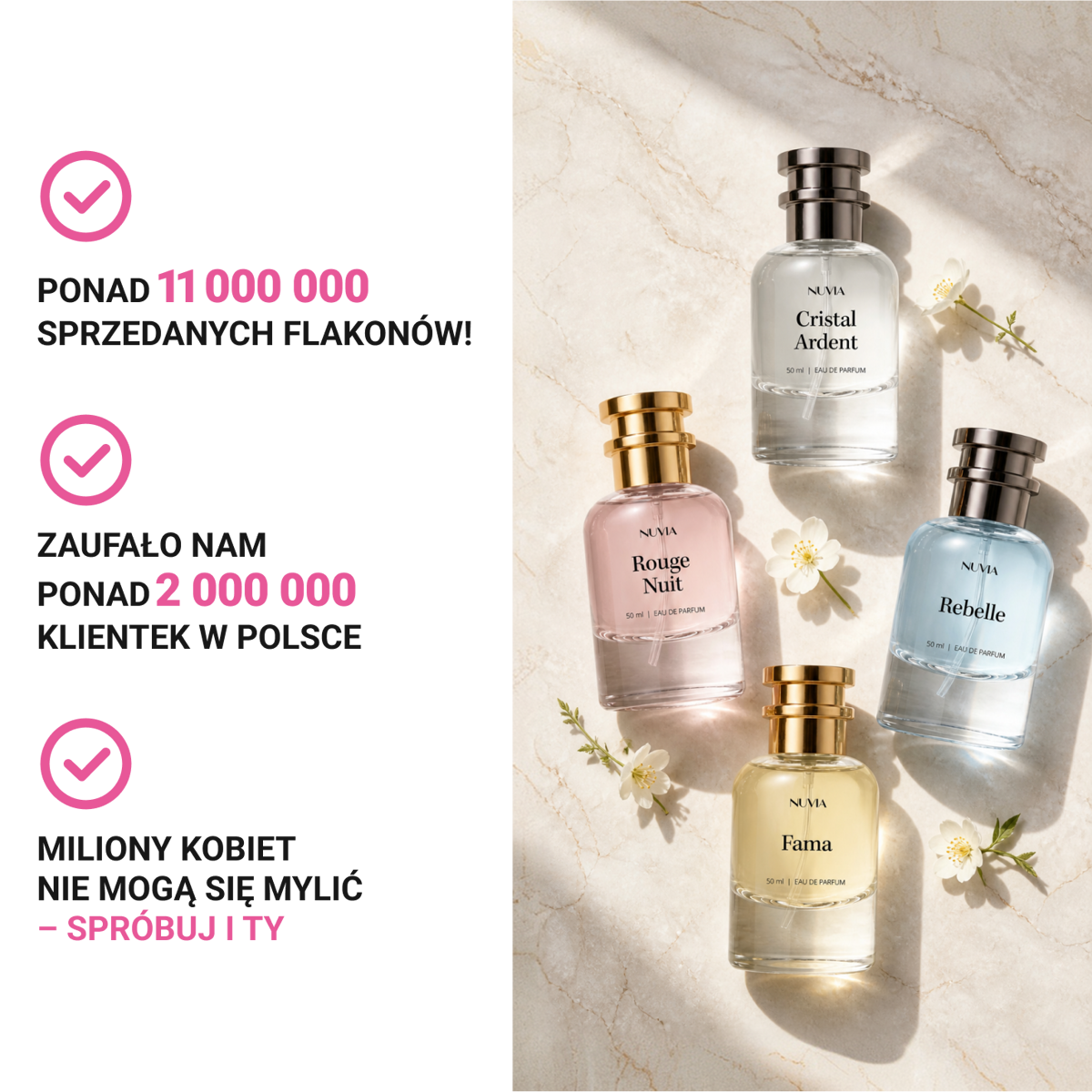Perfumy w eleganckim opakowaniu
