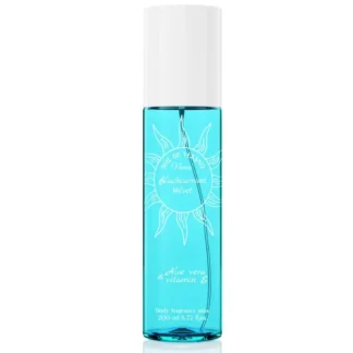 nuvia Sol de Verano Blackcurrant Velvet – mgiełka zapachowa do ciała i włosów z aloesem i witaminą E, dla kobiet, 200 ml